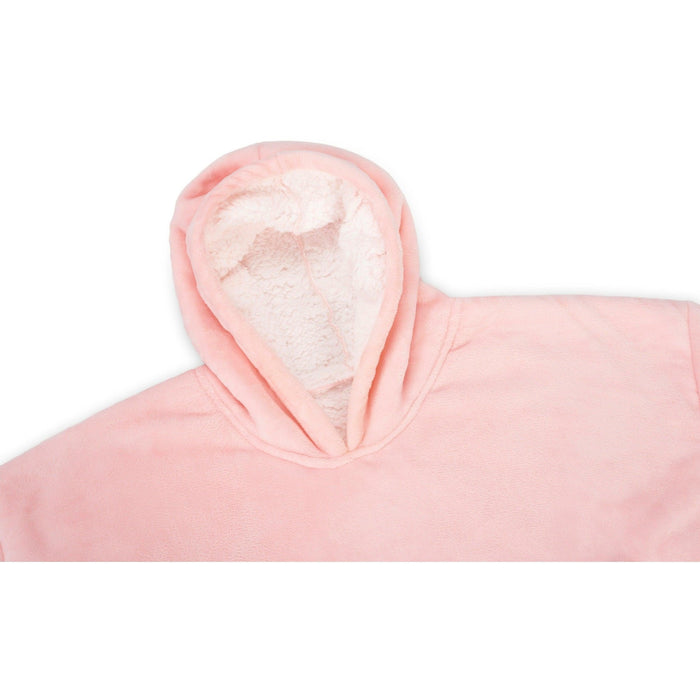 Pink Adult Hooded Blanket