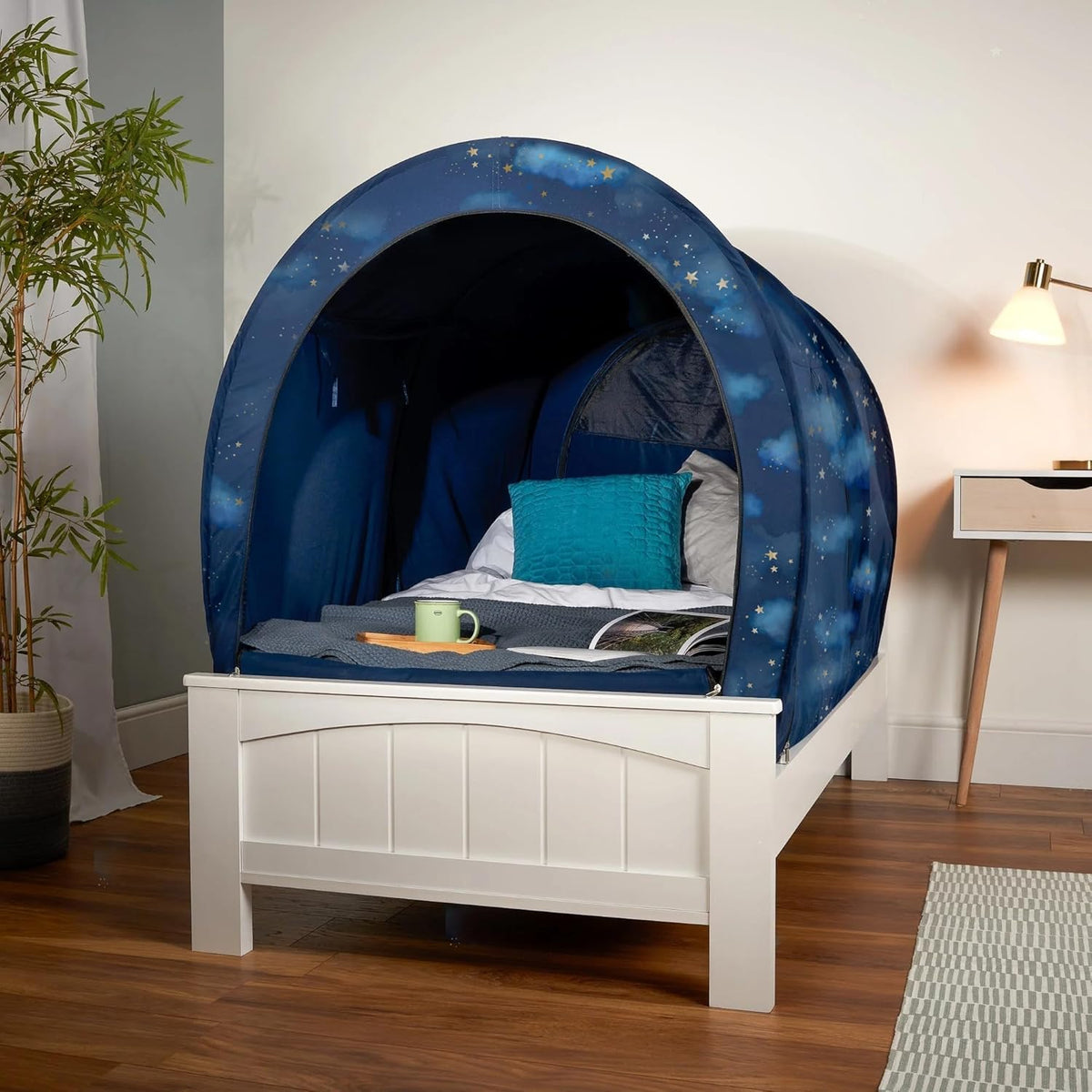 Navy Kids Bed Tent