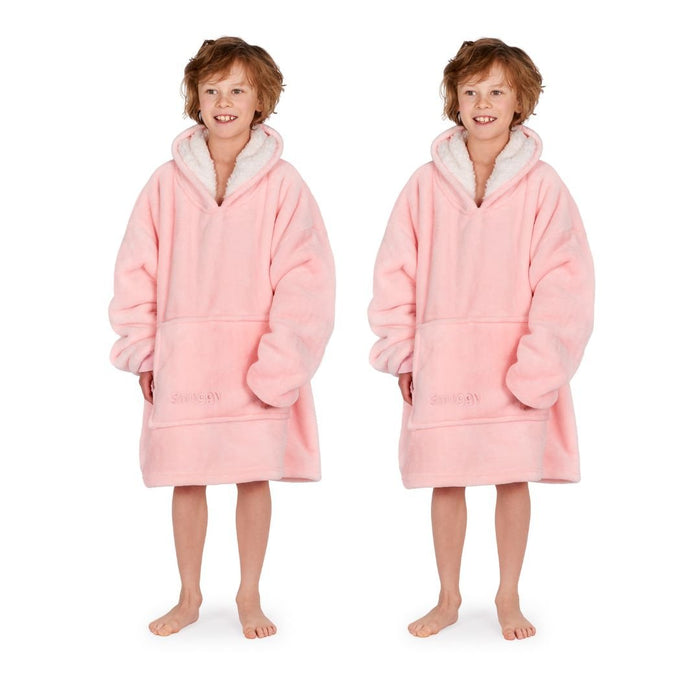 2 Pack Snuggy Kids Hooded Blankets - Mix & Match