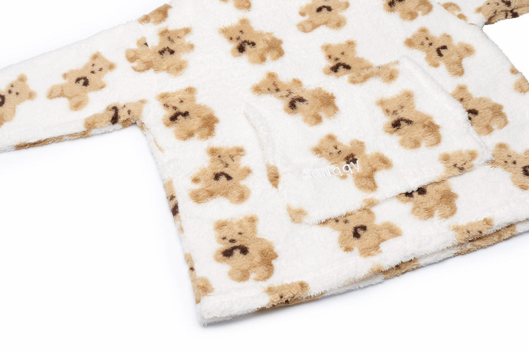 Kids Teddy Bear Lite Hoodie Blanket