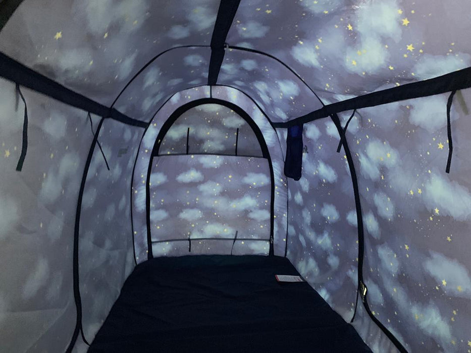 Limited Edition Gold Star, Navy Bed Tent Canopy