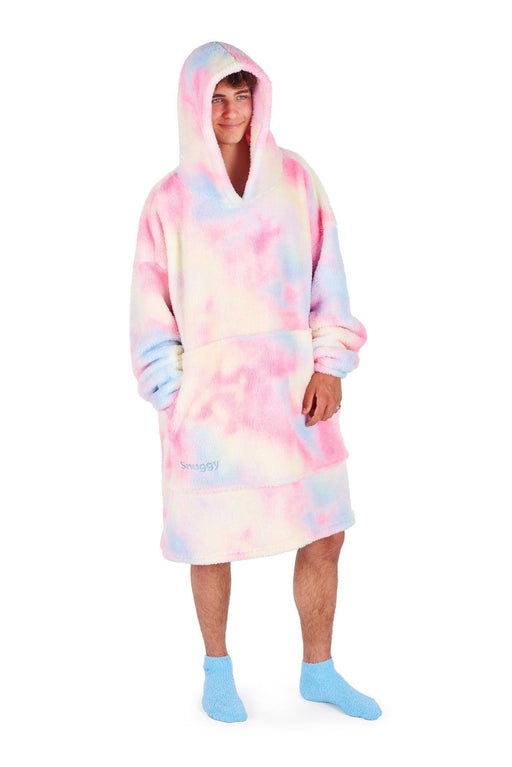 Multicoloured Unicorn Adult Lite Hoodie Blanket