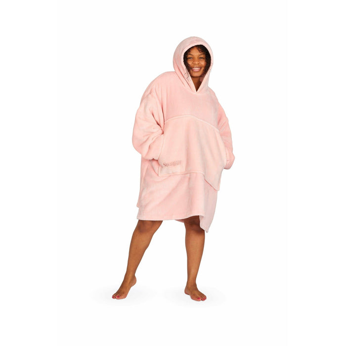 Snuggy Pink Adults Hooded Blanket