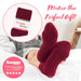 Red Fluffy Slipper Socks